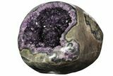 Large, Wide Purple Amethyst Geode - Uruguay #118423-1